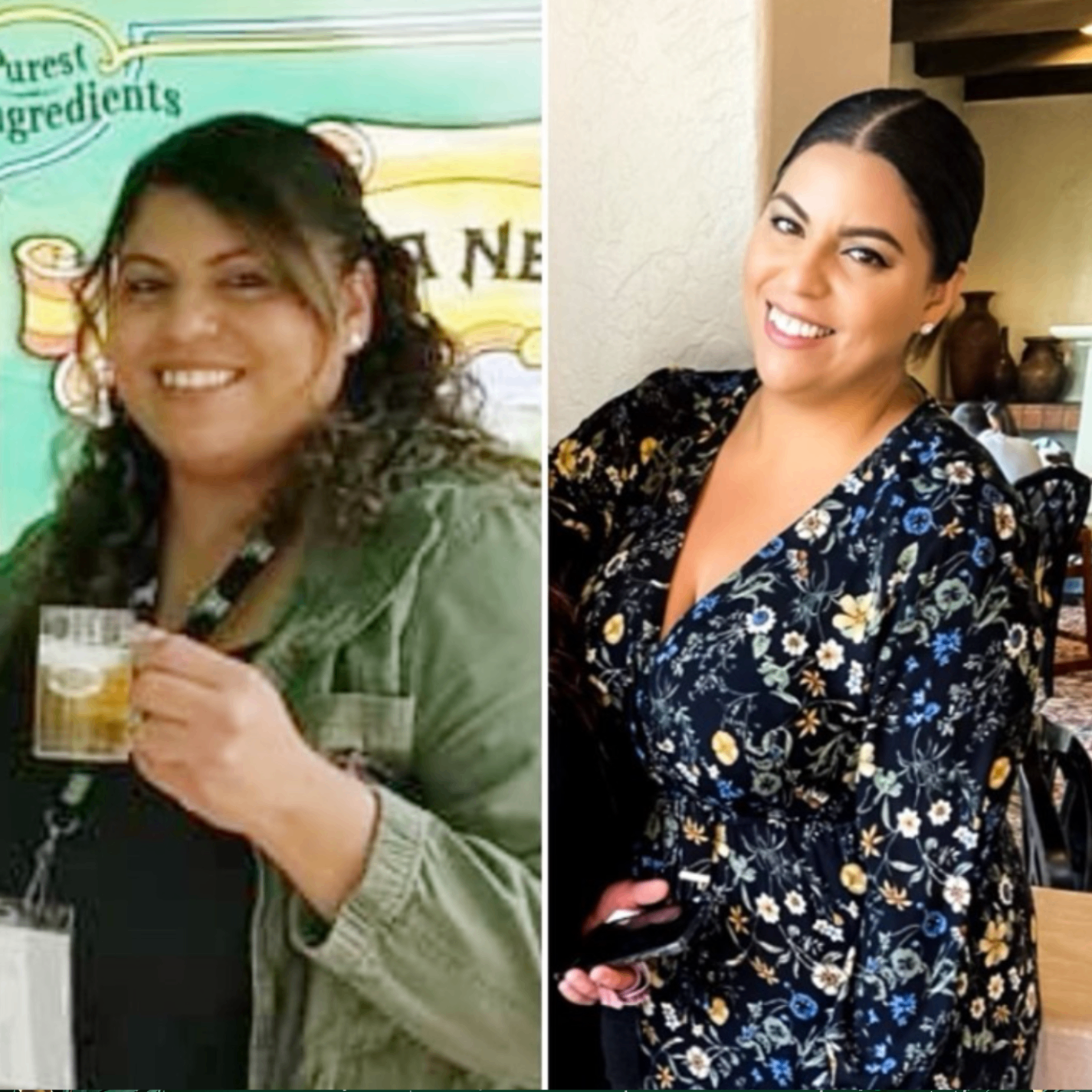 HEAT client before and after lifestyle transformation
